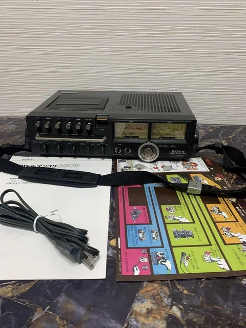 SONY　TC-3000SD　AC-12 Sony Tc-3000sd Cassette Densuke 3000 Ac100v Working Properly