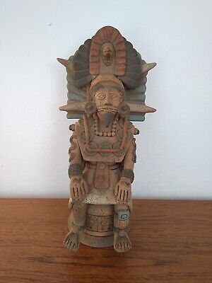 Vintage Antique Maya Art Terracotta Sculpture Figurine