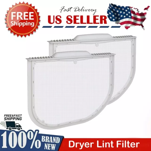 2 Pack Lint Filter 5231EL1001C for LG and Kenmore Dryer 1668214 PS3527575
