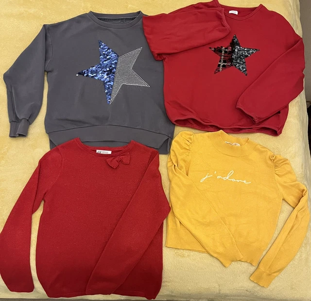 Girls jumper bundle age 10