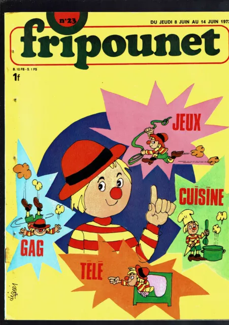 FRIPOUNET N°23 1972  guy bedos petula clark