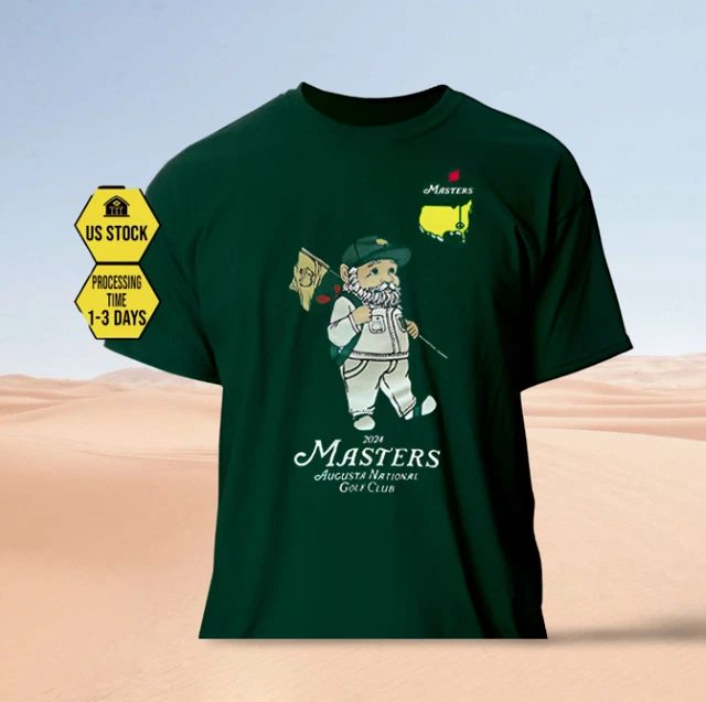 SALE!!_ 2024 MASTERS Augusta National Golf Champions Caddie Gnome T