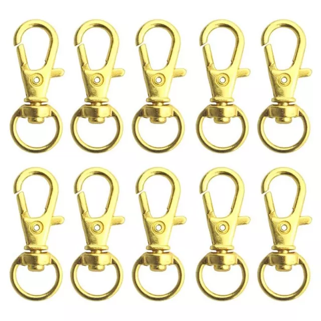 50 Pcs Swivel Clasps Lanyard Snap Hook,Metal Swivel Lanyard Snap Hook2941