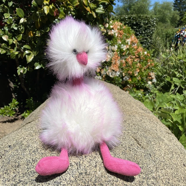 Datajudicial Jelly Cat Jellycat Pom Pom Bird RASPBERRY RIPPLE