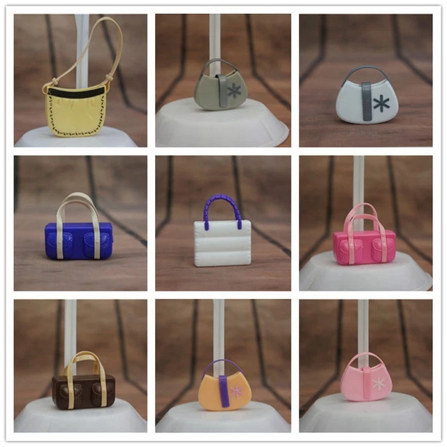 Fashion Accessories Dolls Handbag 1/6 Doll Accessories Lady Plastic Bag Purse