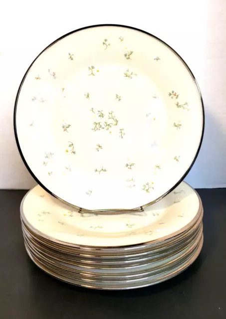 May Flowers by Lenox Dinner Plates 10 3/4"
