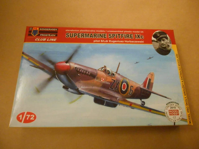 Nationwide 290 Included 1/72 Kp Model England Supermarine Spitfire Mk.Ixc Eugeni