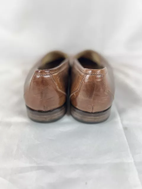 MARTIN DINGMAN PENNY Loafer Dress Shoes Brown Leather Slip On Mens 9.5 ...