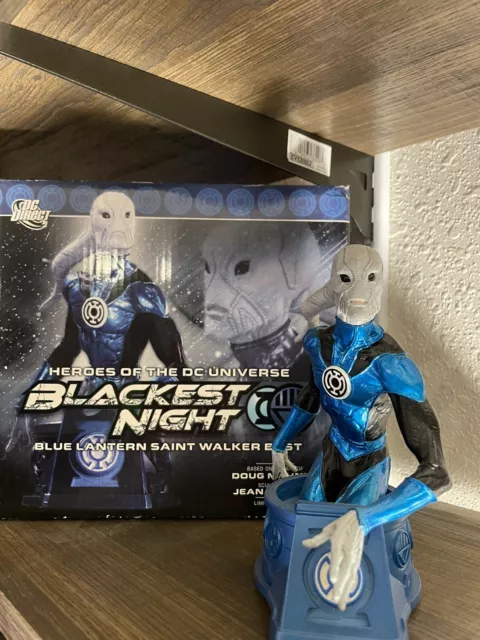 blackest night bust Saint Walker #636 Of 3500