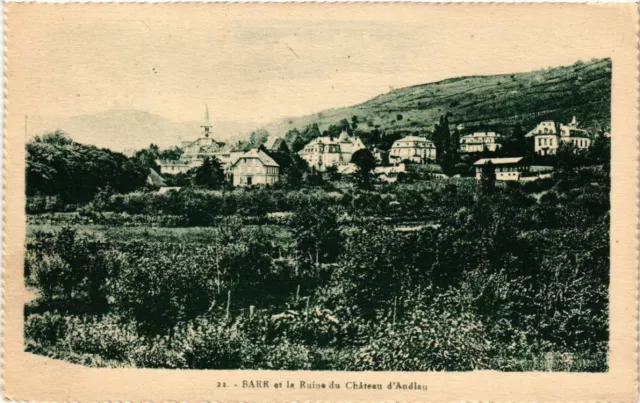 CPA AK BARR et la Ruine du Chateau d'ANDLAU (393474)