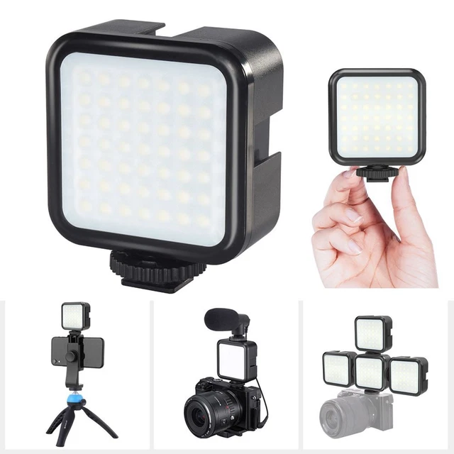 vidéo LED Lampe de photographie Caméscope caméra Lumière de remplissage selfie