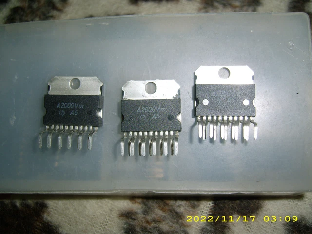3 x A2000Vm, Dual NF Amplifier, FA. HFO Frankfurt (Oder)