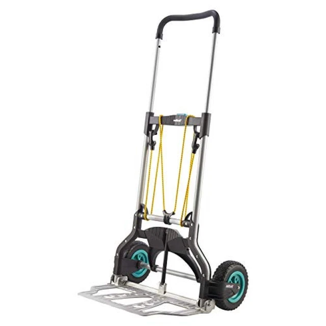 Wolfcraft - Carrello da giardino e terreno, portata fino a 100 kg, ruota per car