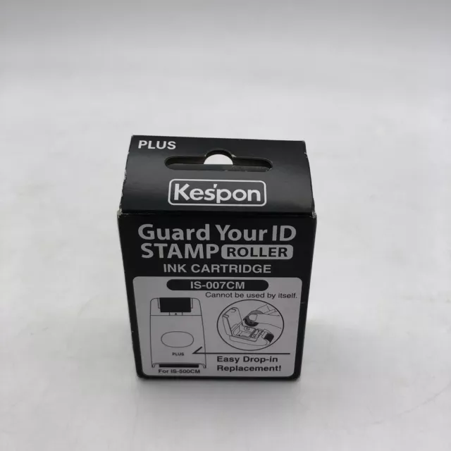 Kespon Guard Your Id Wide Roller Stamp REFILL Cartridge IS-007CM For IS 500CM.