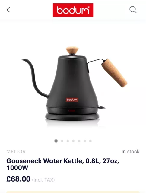 Eletric Gooseneck Kettle MELIOR