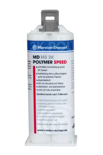 12x Marston-Domsel Md-Ms 2K Polímero Gris 65g