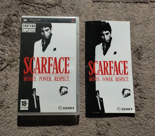 *PAS DE JEU* Boite + Notice Scarface Money Power Respect PSP FR