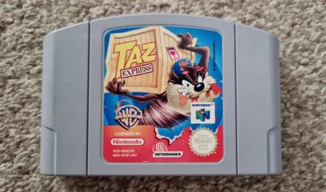 Taz Express N64 - Nintendo 64 Game - Cartridge/Cart Only