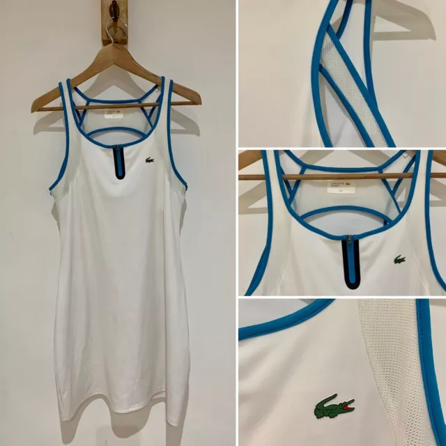 Lacoste Sport Golf Tennis Women's Neoprene Scuba Stretch Dress Size 44 XL 16