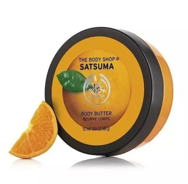 6 X The Body Shop Satsuma Body Butter 50ml Skin Hydration RRP£7 Per Tub 300ml