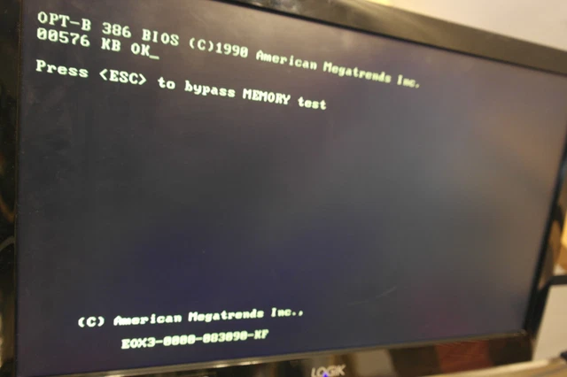 NEL INT. AT motherboard for 386 CPU ISA SIMM Opti 381P chipset working ...