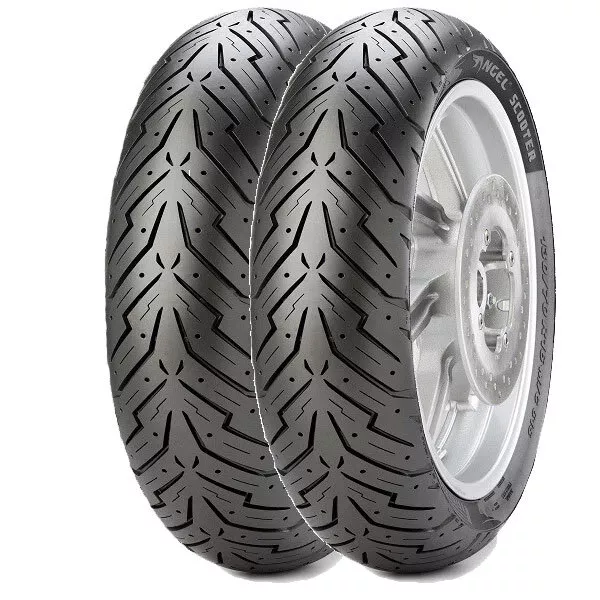 Coppia Gomme Pirelli 130/70-12 62P + 120/80-14 58P Angel Scooter