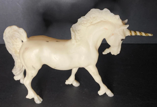 Vintage Breyer Reeves 1984 PADDOCK PALS White Unicorn # 1606
