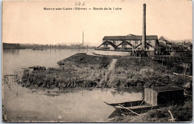 58 NEUVY SUR LOIRE - les bords de la loire.