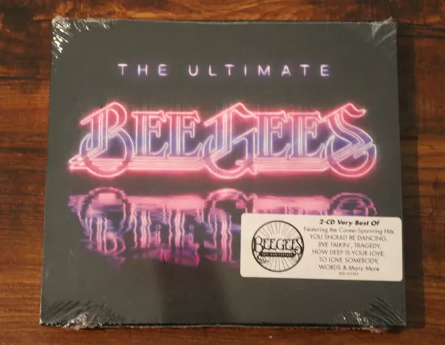 NEW The Ultimate The Bee Gees CD (2 Disc Set 2009) Anthology, Compilation, Disco