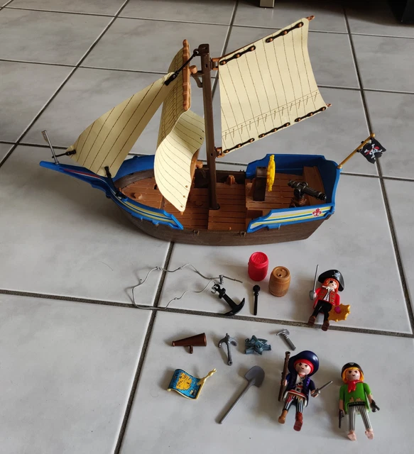 PLAYMOBIL BATEAU PIRATE EUR 15,00 - PicClick FR