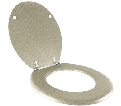 Kleine Wolke Soft 8888224104 Copri tavoletta WC 47x50 cm Colore Caramello 