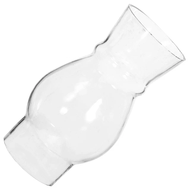 Cheminée En Verre Transparent Pour Lampe à Pétrole - Diamètre 7.6 Cm, Hauteur 16.5 Cm, Remplacement Standard