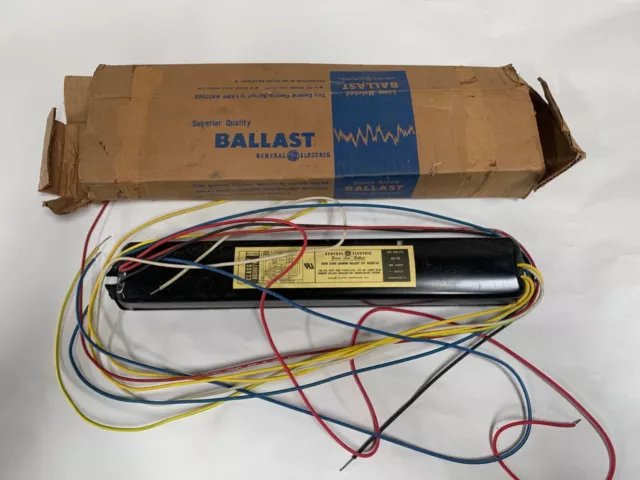 UNUSED Vintage GE General Electric Model 8G5007W Ballast (B7)