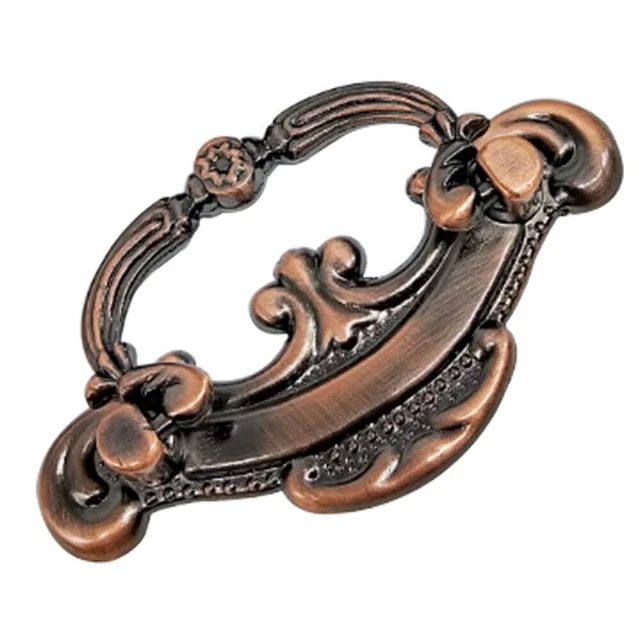 Set 4 Maniglie Vintage Per Mobili - In Lega Di Zinco, Design Retrò Per Armadi, Porte E Cassetti - Foto 10