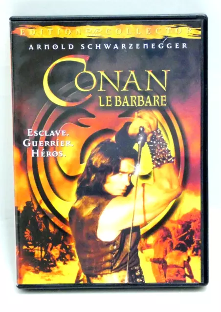 Conan Le Barbare Arnold Schwarzenegger Film Dvd Version Francaise Culte Aventure