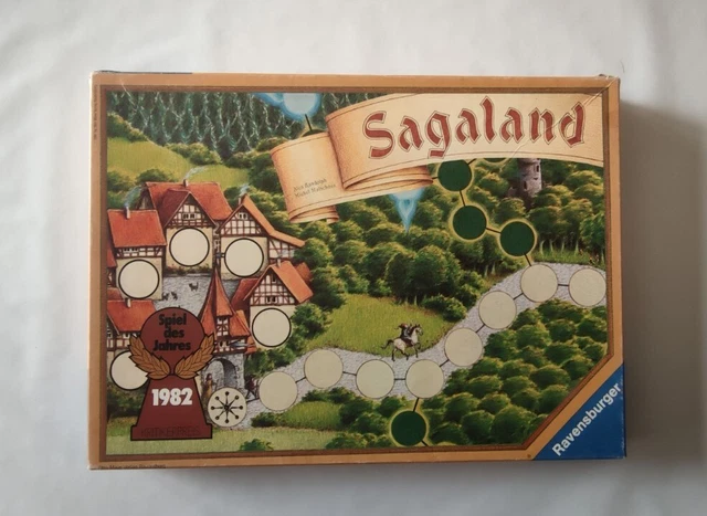 Sagaland Märchenspiel  Ravensburger [Spiel des Jahres 1982 TOP💥] Brettspiel