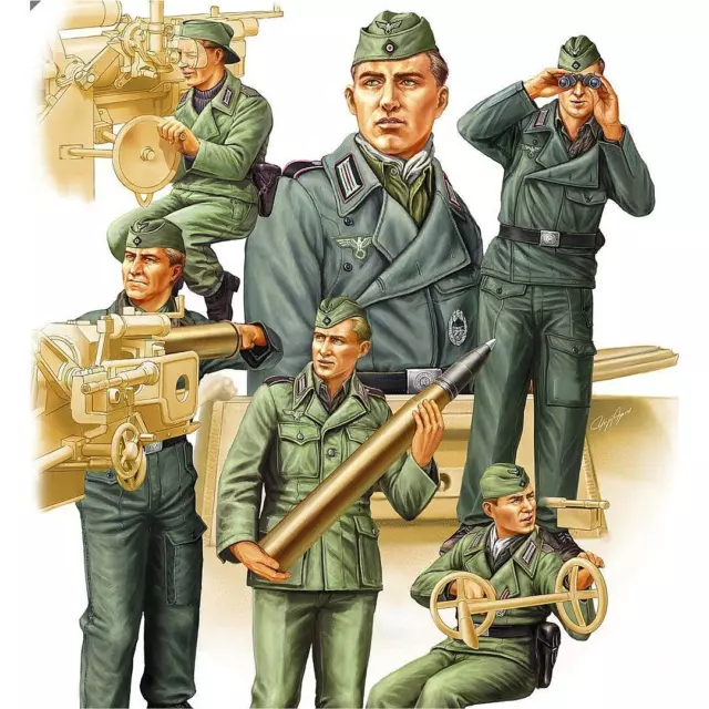 HobbyBoss 84407 - 1/35 German SPG Crew Vol.2 - WW2 Figuren Kit