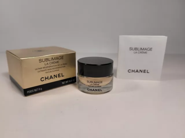 CHANEL SUBLIMAGE LA Creme Ult. Skin Regeneration Texture Supreme 6g (0.21  oz) $61.16 - PicClick AU