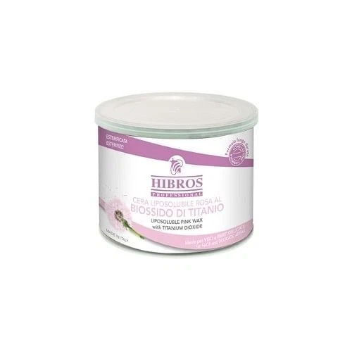 HIBROS Cera Liposoluble Rosa En Dióxido De Titanio 400 ML-8001834001968
