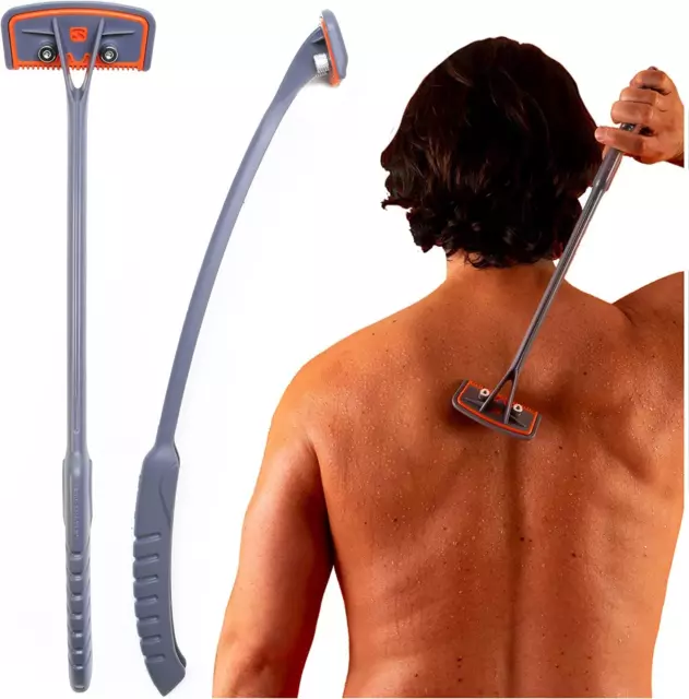 BRO SHAVER 2.2 Rückenrasierer Herren - Einfache Rasur Mit Rasierer Für Männer, Z