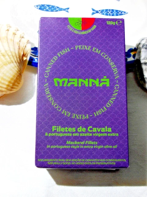 Migliori lattine di pesce conserve pesce pesce in scatola sgombro sardine oleose - MANNÁ PORTOGALLO- 3