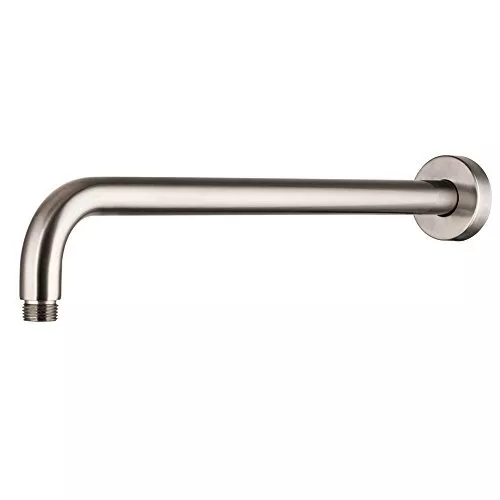 Shower Arm 16 Inch Shower Extension Arm Brushed Nickel T304 Stainless Steel L...