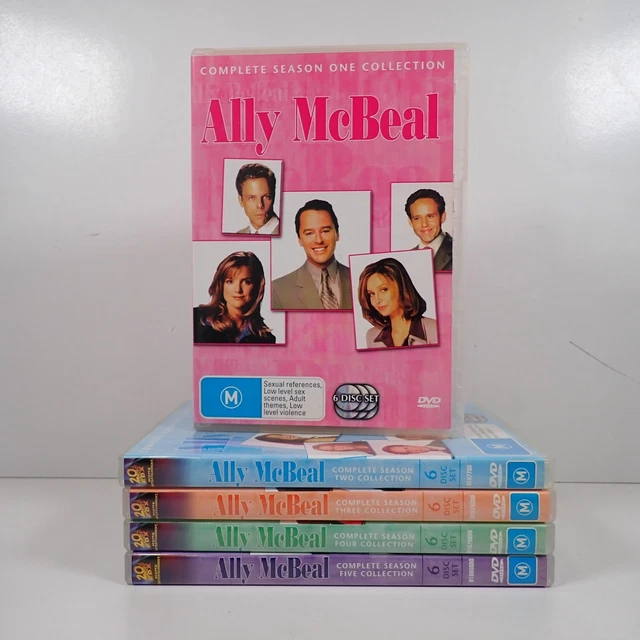 ALLY MCBEAL COMPLETE Series Seasons 1-5 1 2 3 4 5 DVD PAL Region 4