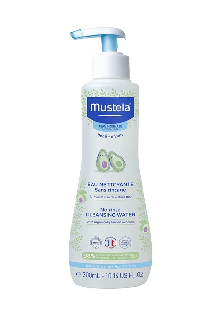 Mustela PN EAU NETTOYANTE SANS RINCAGE 300 ML/PN REINIGEND WATER ZONDER SPOEL...