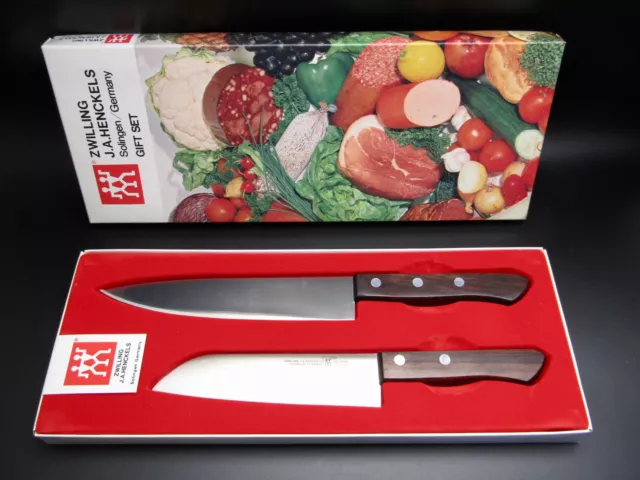 J.A. HENCKELS VTG Kitchen Knife Set Made In Solingen Germany UNUSED CONDITION