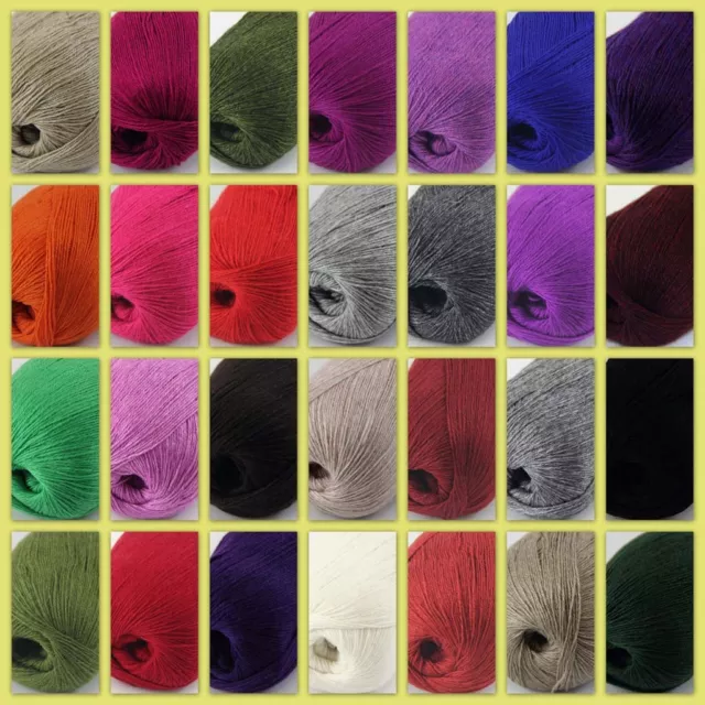 NEW Sale Luxurious Soft 50g Mongolian 100% Cashmere Hand Knitting Baby Wool Yarn