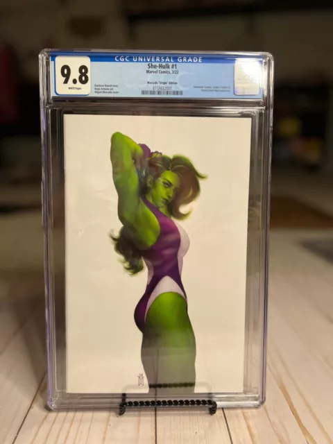 She-Hulk #1 Miguel Mercado Virgin Variant Cover Cgc 9.8