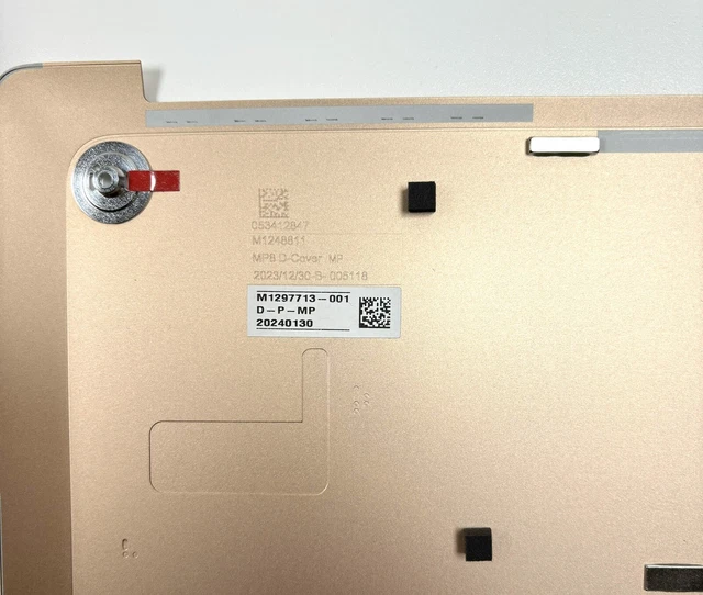 MICROSOFT SURFACE LAPTOP 7 Copilot+ PC 13 in. Bottom Cover Base Dune