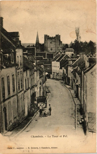 CPA CHAMBOIS - La Tour et Fel (355743)