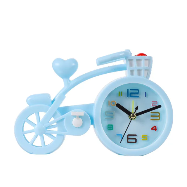 Horloge De Bureau En Plastique Petit Réveil Mécanique Décor Table Voyage